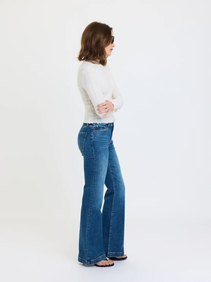 Daze DenimThe Heartbreaker Denim, Dusk - The Lady Ship Boutique