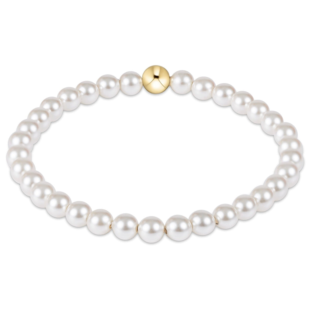 e. newtonClassic Pearl 5mm Bracelet - The Lady Ship Boutique