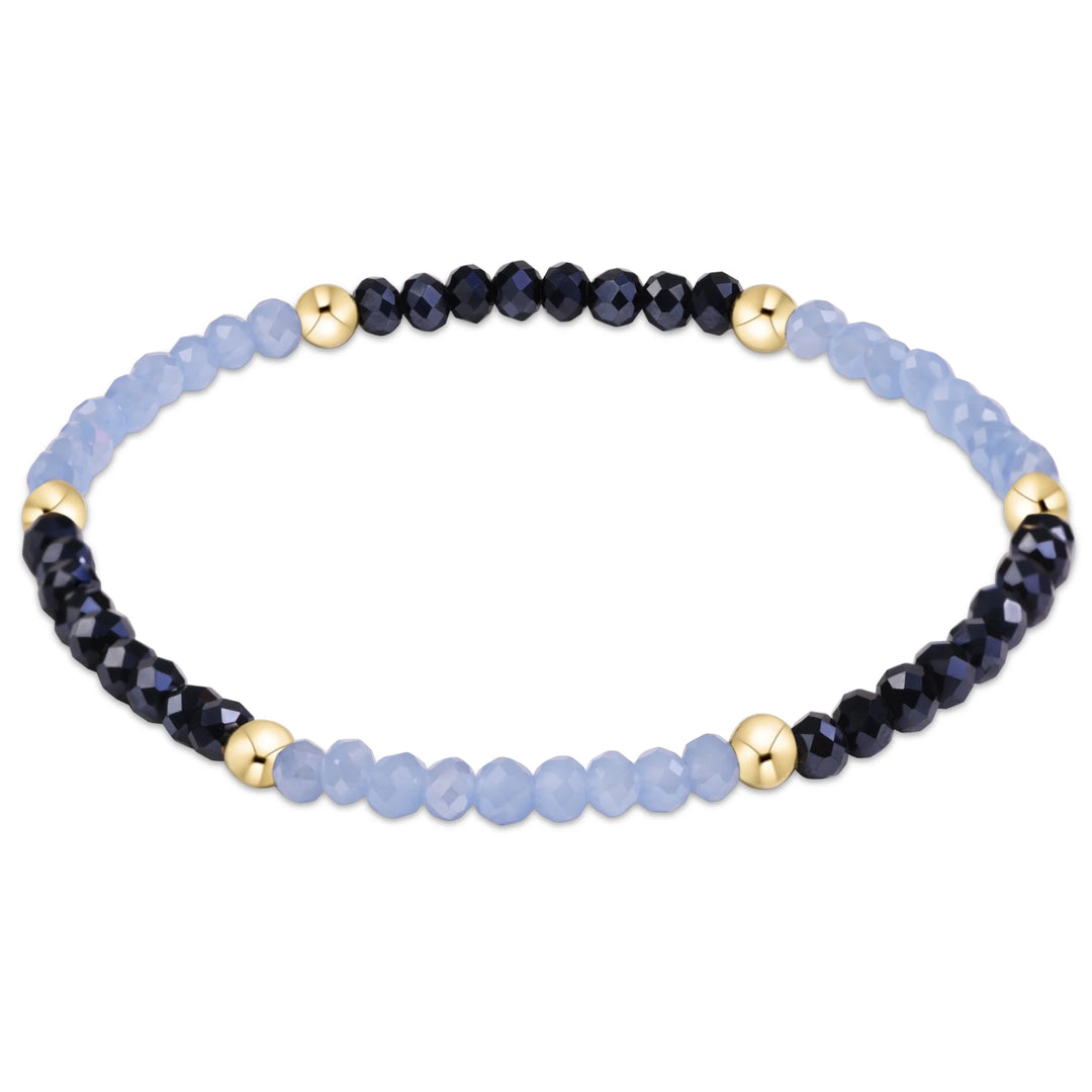 e. newtonGameday Flirty Presence Bracelet - Light Blue & Navy - The Lady Ship Boutique