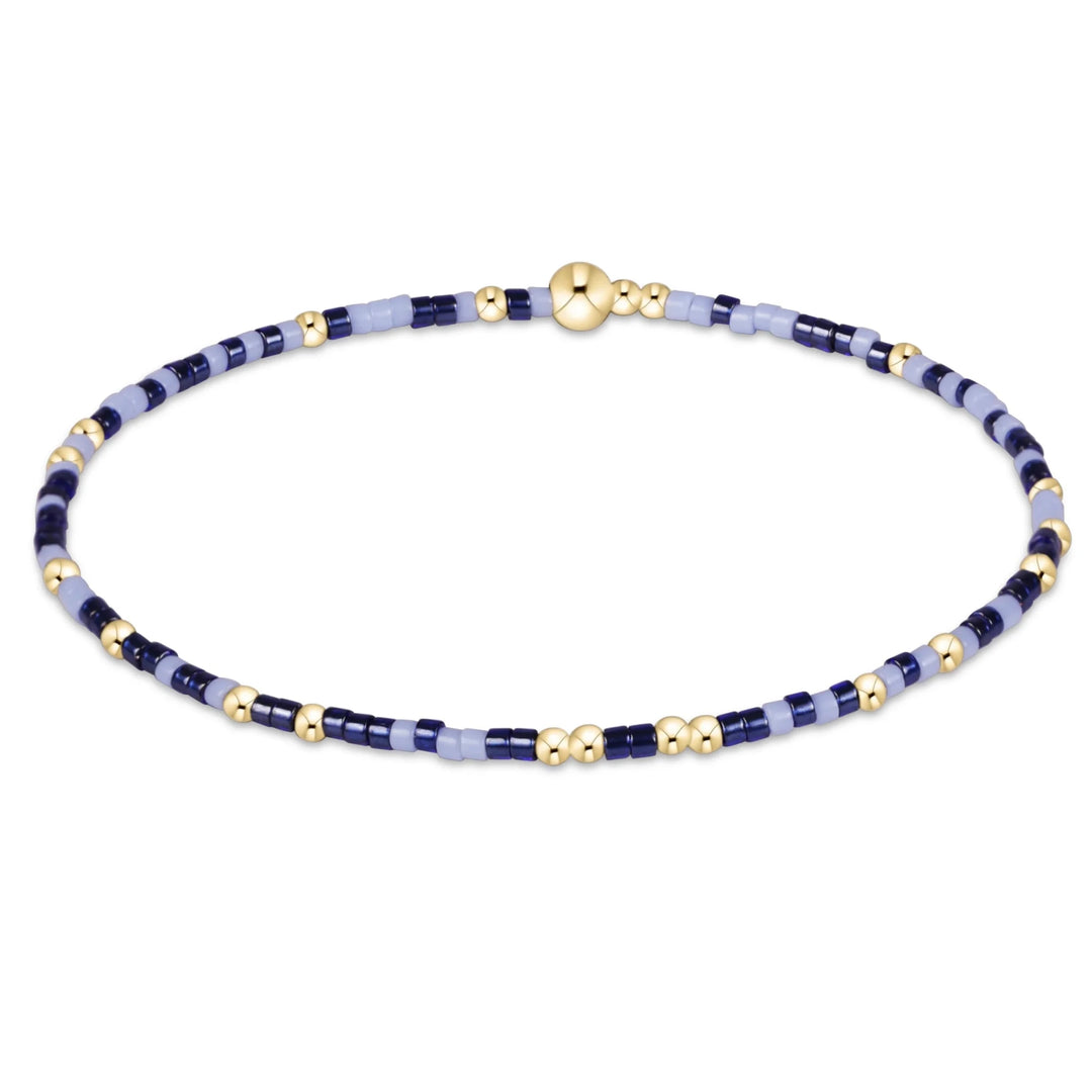 e. newtonGameday Hope Unwritten Bracelet - Light Blue & Navy - The Lady Ship Boutique