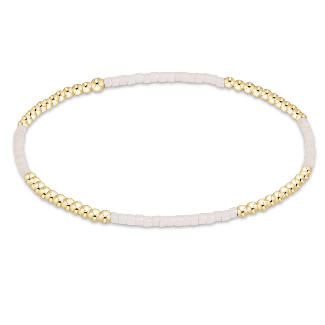 e. newtonHope Blissful Bracelet - Milkshake - The Lady Ship Boutique
