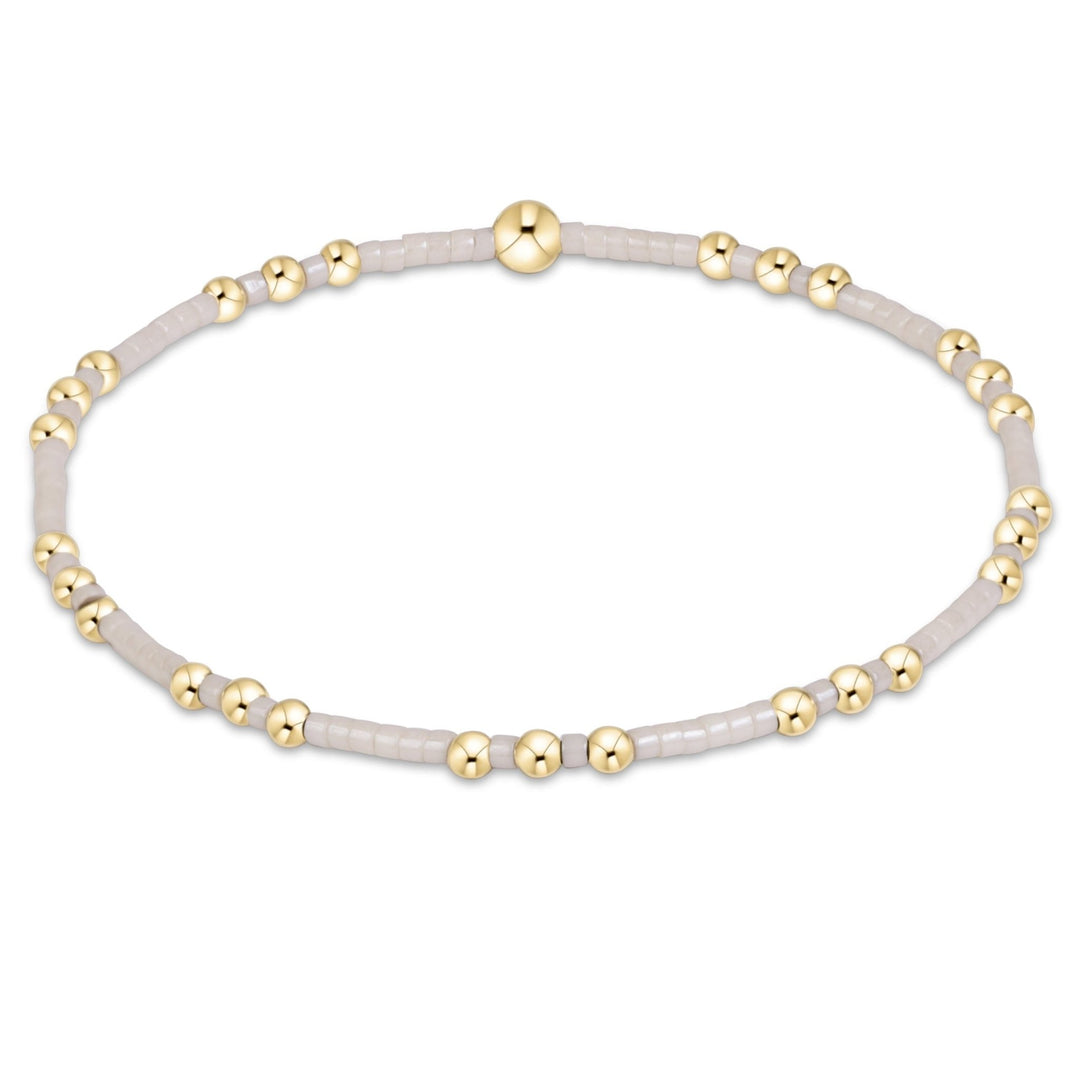 e. newtonHope Joy Bracelet - Milkshake - The Lady Ship Boutique