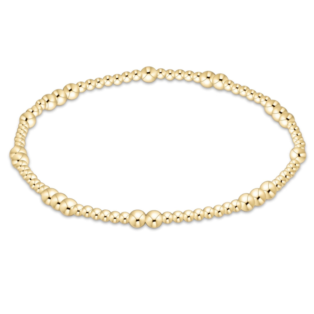 e. newtonHope Unwritten Gold 3mm Bracelet - The Lady Ship Boutique