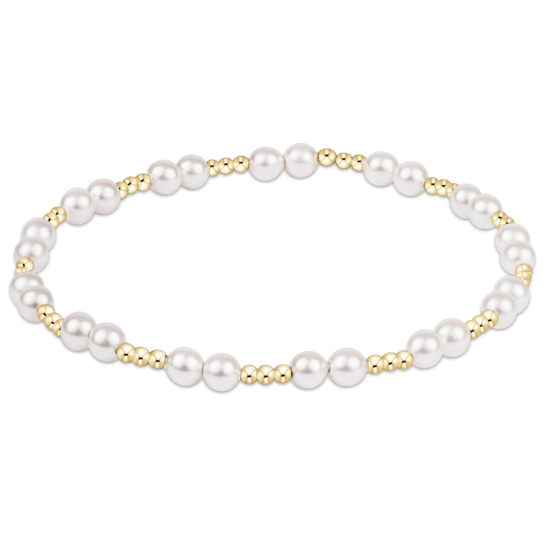 e. newtonTogether Pearl 4mm Bracelet - The Lady Ship Boutique