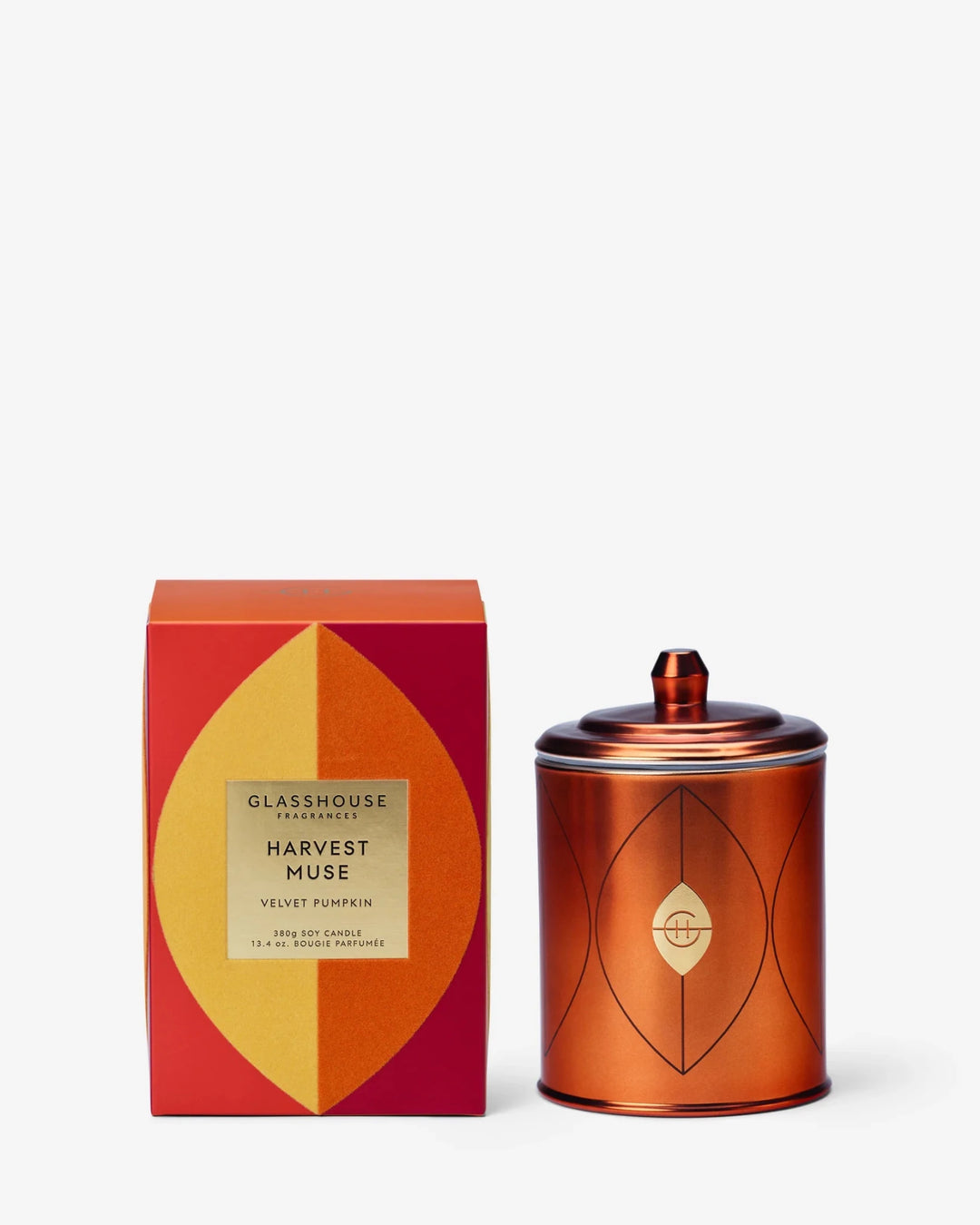 GlasshouseHarvest Muse Candle, 13.4 oz - The Lady Ship Boutique