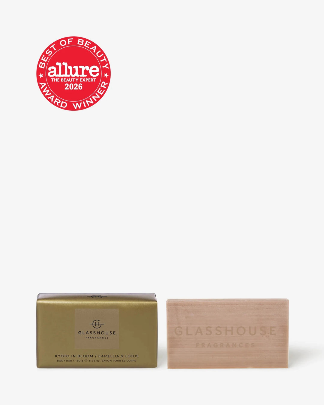 GlasshouseKyoto in Bloom Body Bar, 6.3 oz - The Lady Ship Boutique