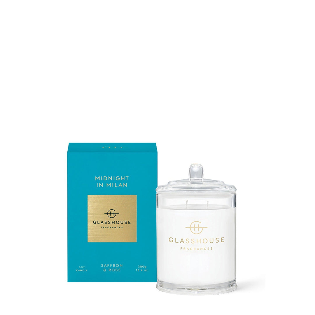 GlasshouseMidnight in Milan Candle, 13.4 oz - The Lady Ship Boutique