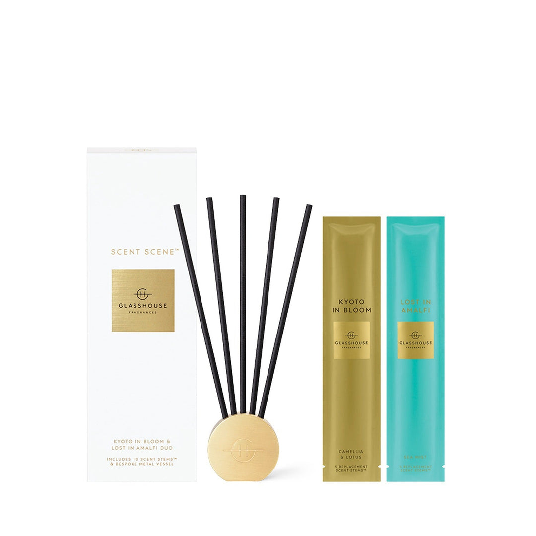 GlasshouseScent Scene Duo, Amalfi & Kyoto - The Lady Ship Boutique