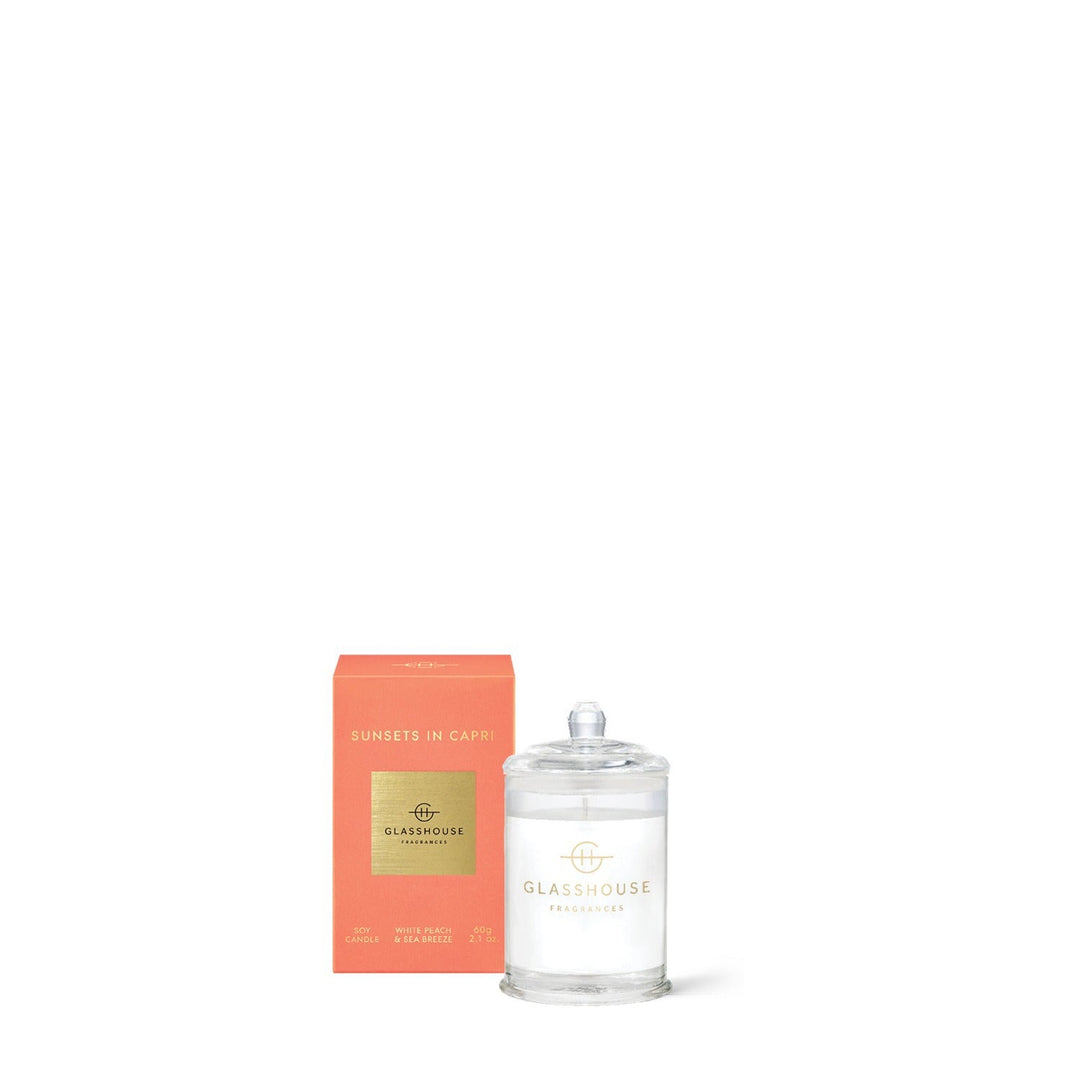 GlasshouseSunsets in Capri Candle, 2.1 oz - The Lady Ship Boutique