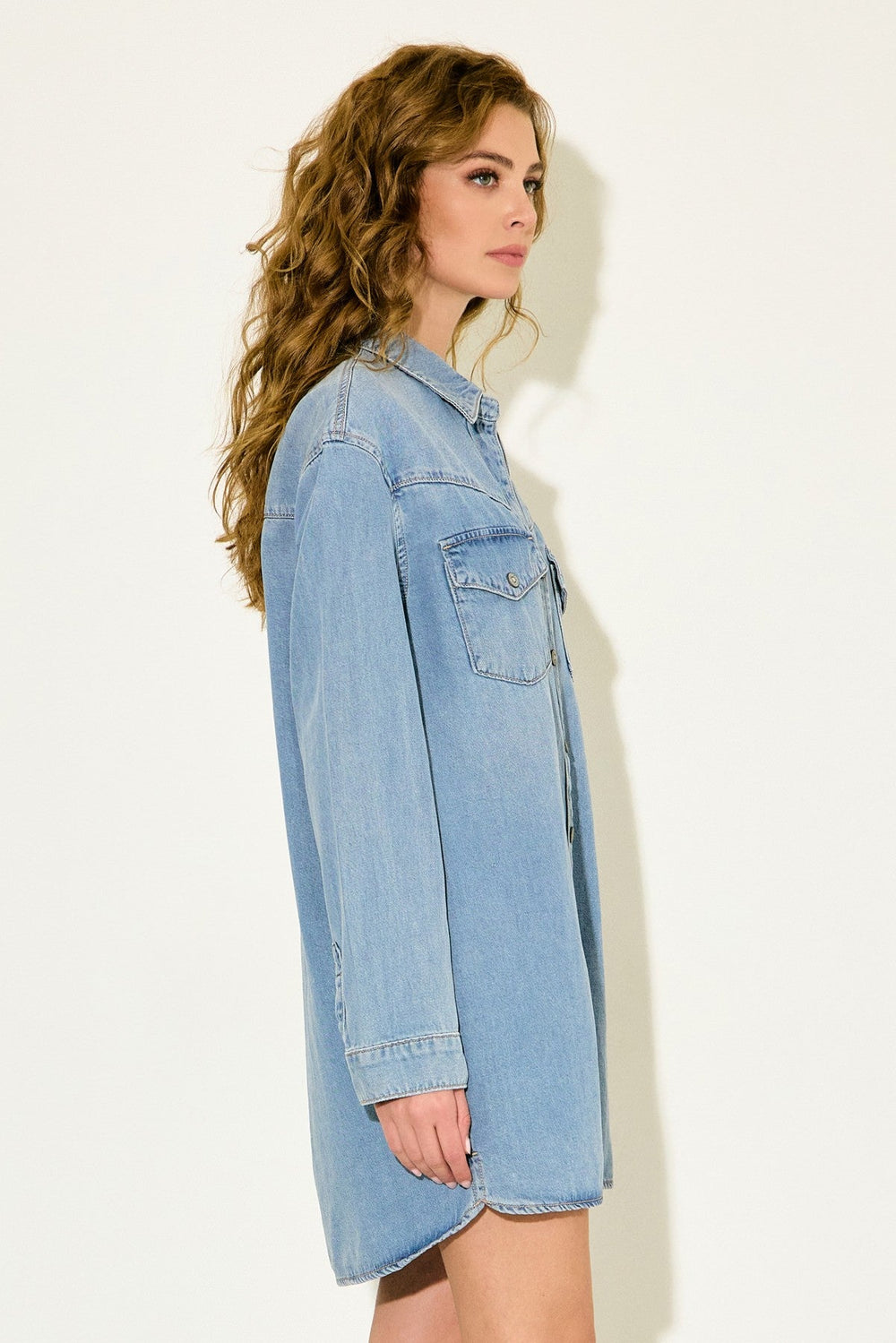 Hidden JeansAbbey Denim Dress - The Lady Ship Boutique