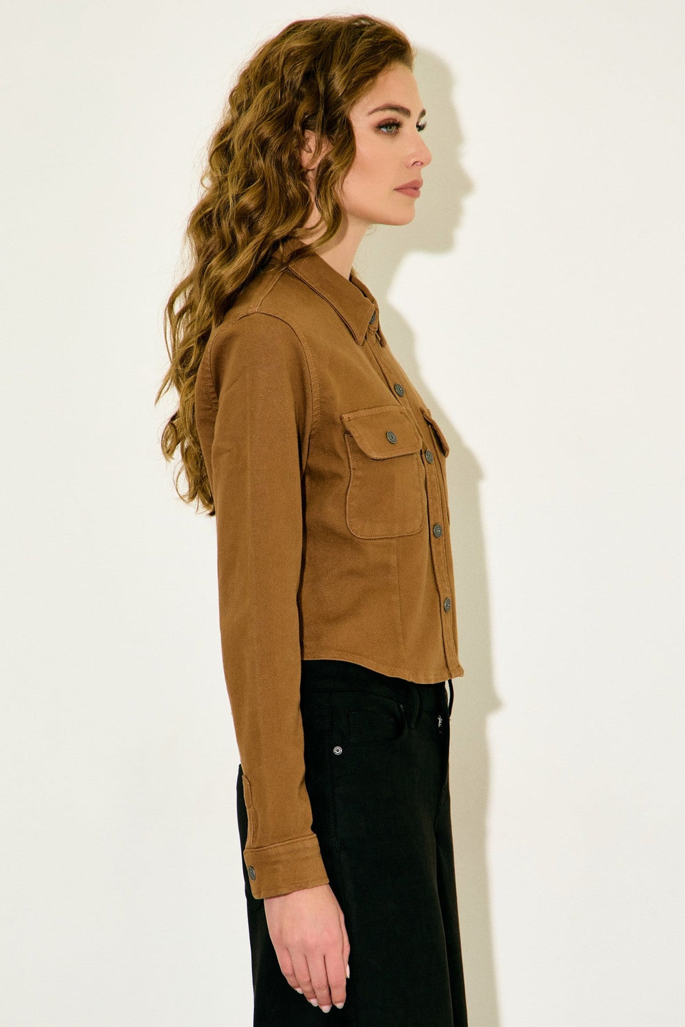 Hidden JeansAbbey Shirt - The Lady Ship Boutique