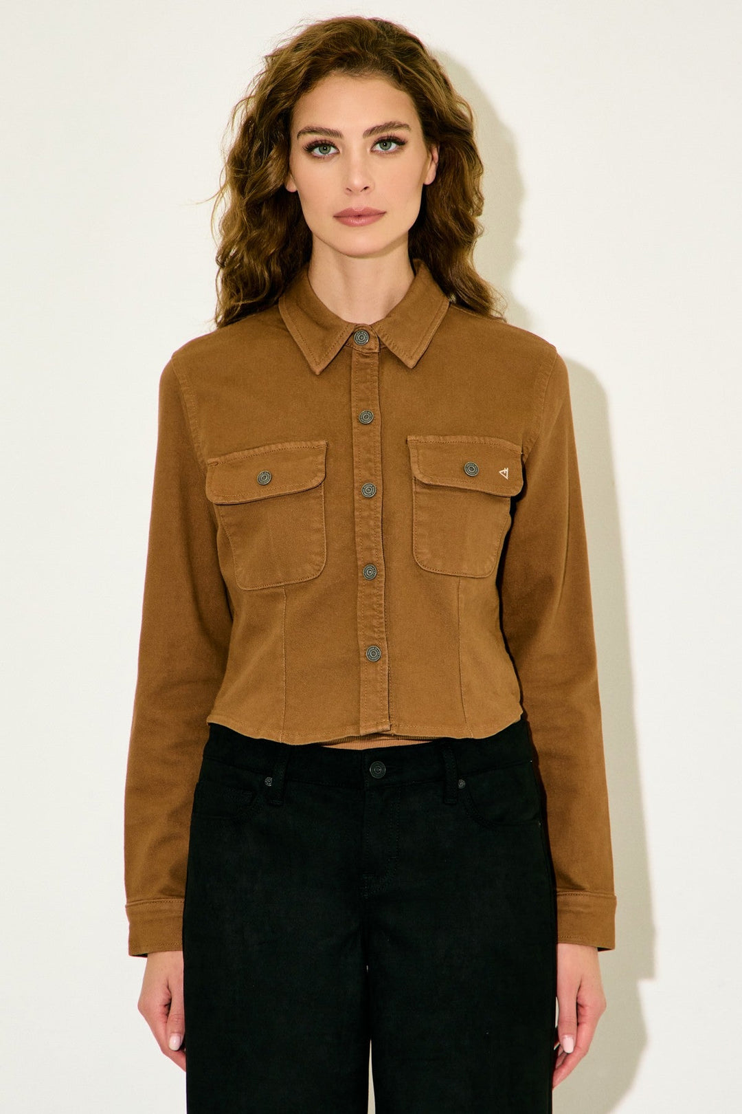 Hidden JeansAbbey Shirt - The Lady Ship Boutique