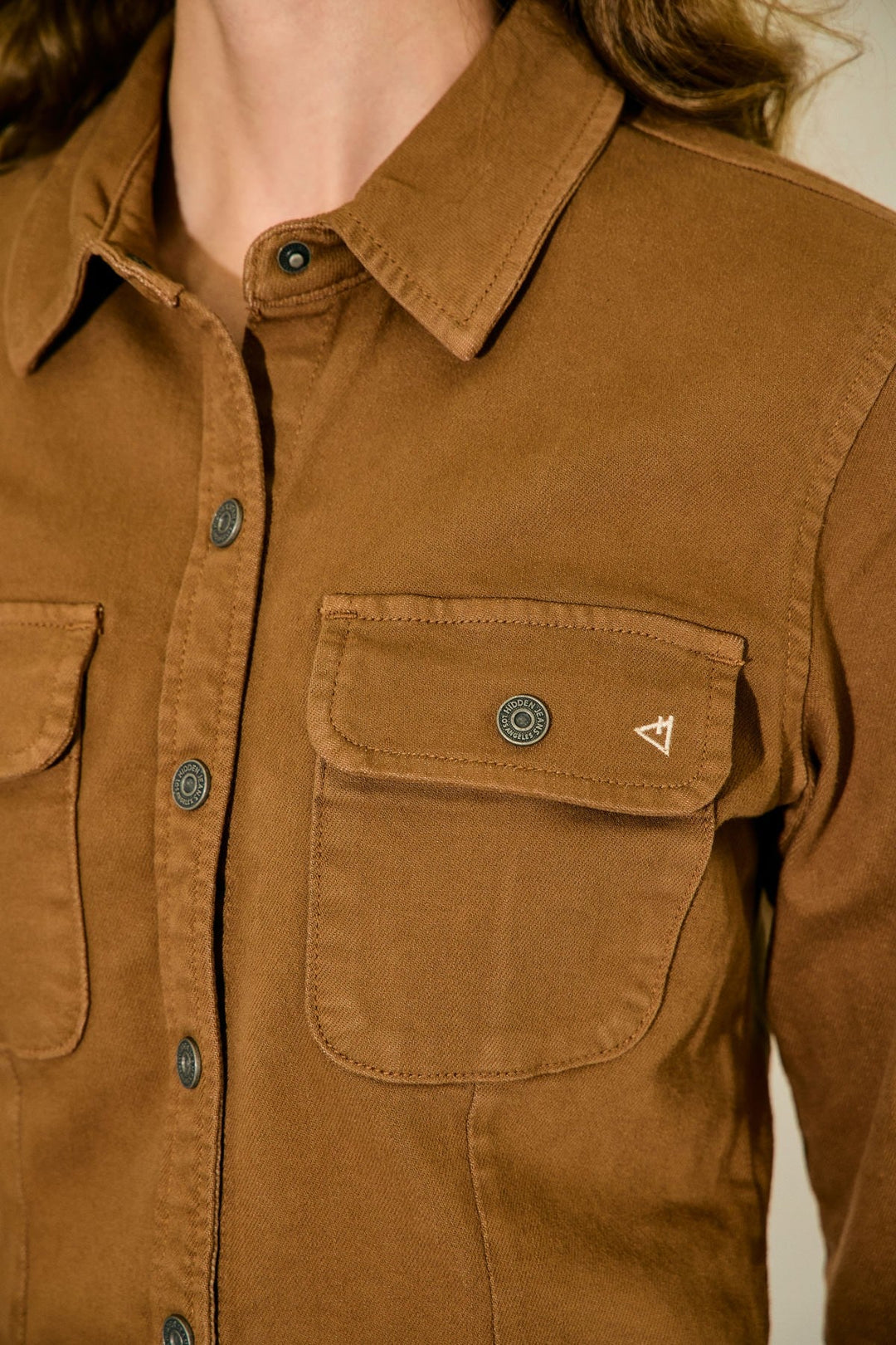Hidden JeansAbbey Shirt - The Lady Ship Boutique