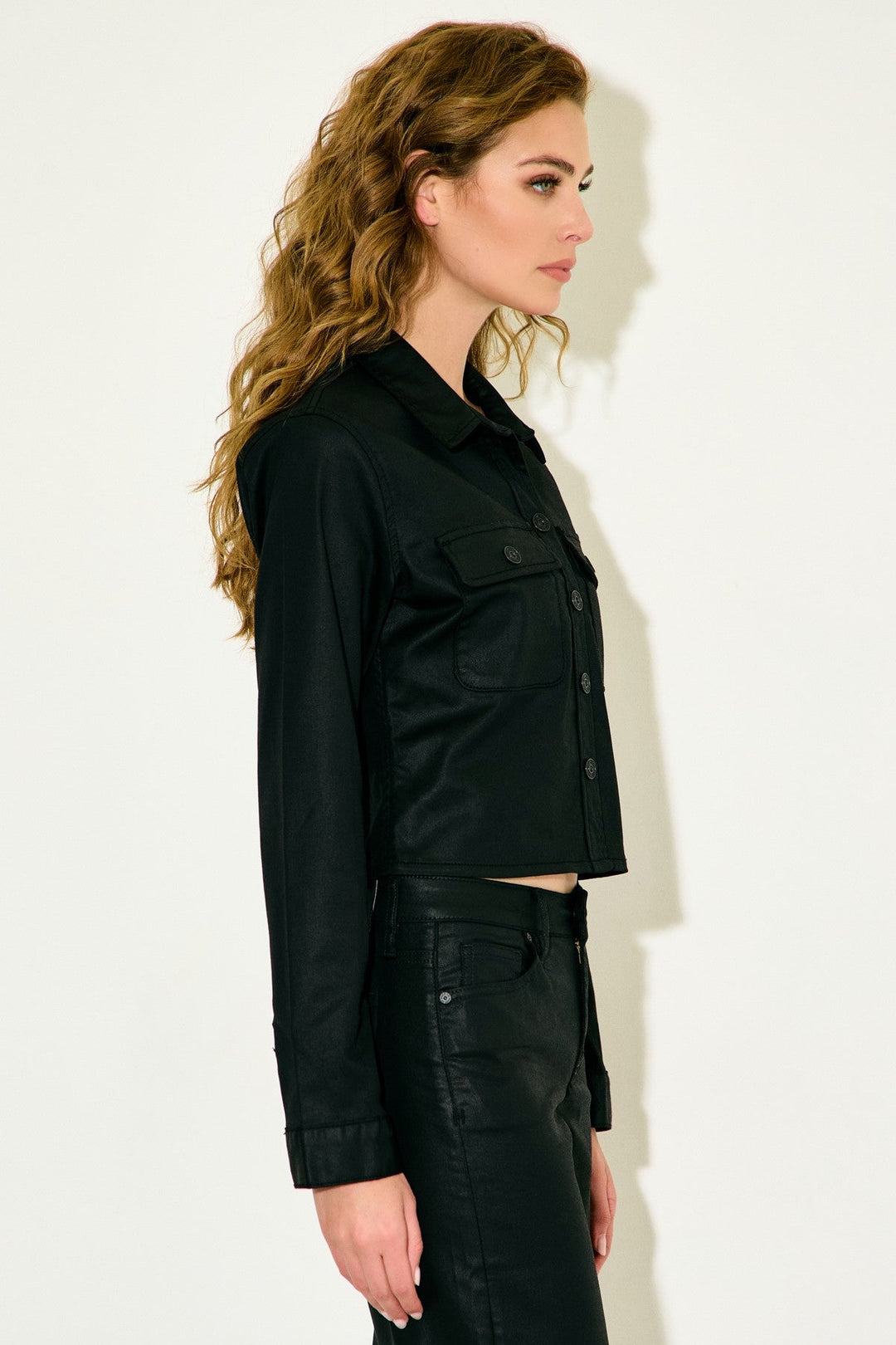 Hidden JeansPeyton Shirt - The Lady Ship Boutique
