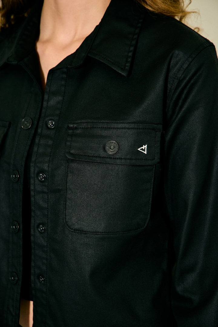 Hidden JeansPeyton Shirt - The Lady Ship Boutique