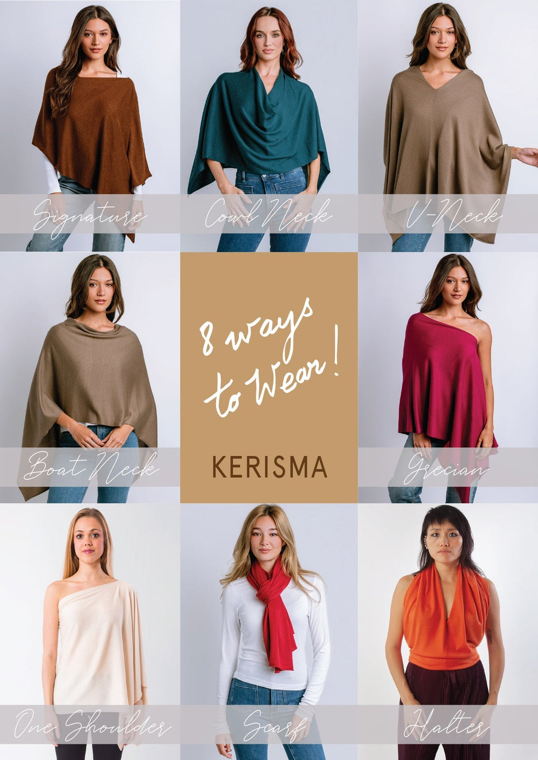 KerismaEden Poncho - The Lady Ship Boutique