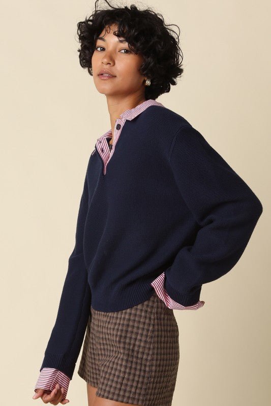 OlivaceousJill Sweater - The Lady Ship Boutique