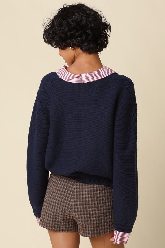OlivaceousJill Sweater - The Lady Ship Boutique