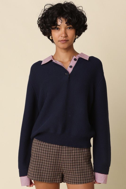 OlivaceousJill Sweater - The Lady Ship Boutique