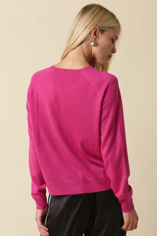OlivaceousNatalie Sweater - The Lady Ship Boutique