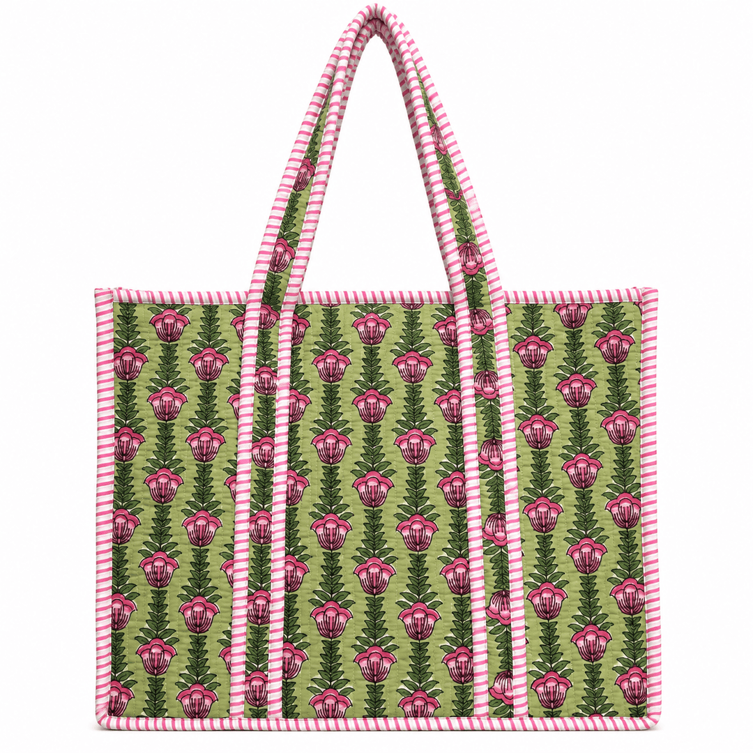 Queens DesignsGarden Bloom Quilted Bags - The Lady Ship Boutique