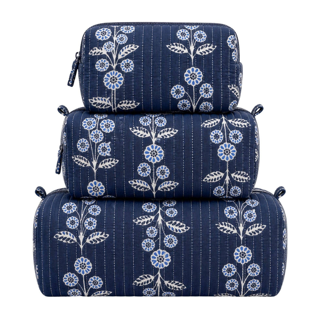 Queens DesignsQuilted 3pc Bag Set - The Lady Ship Boutique