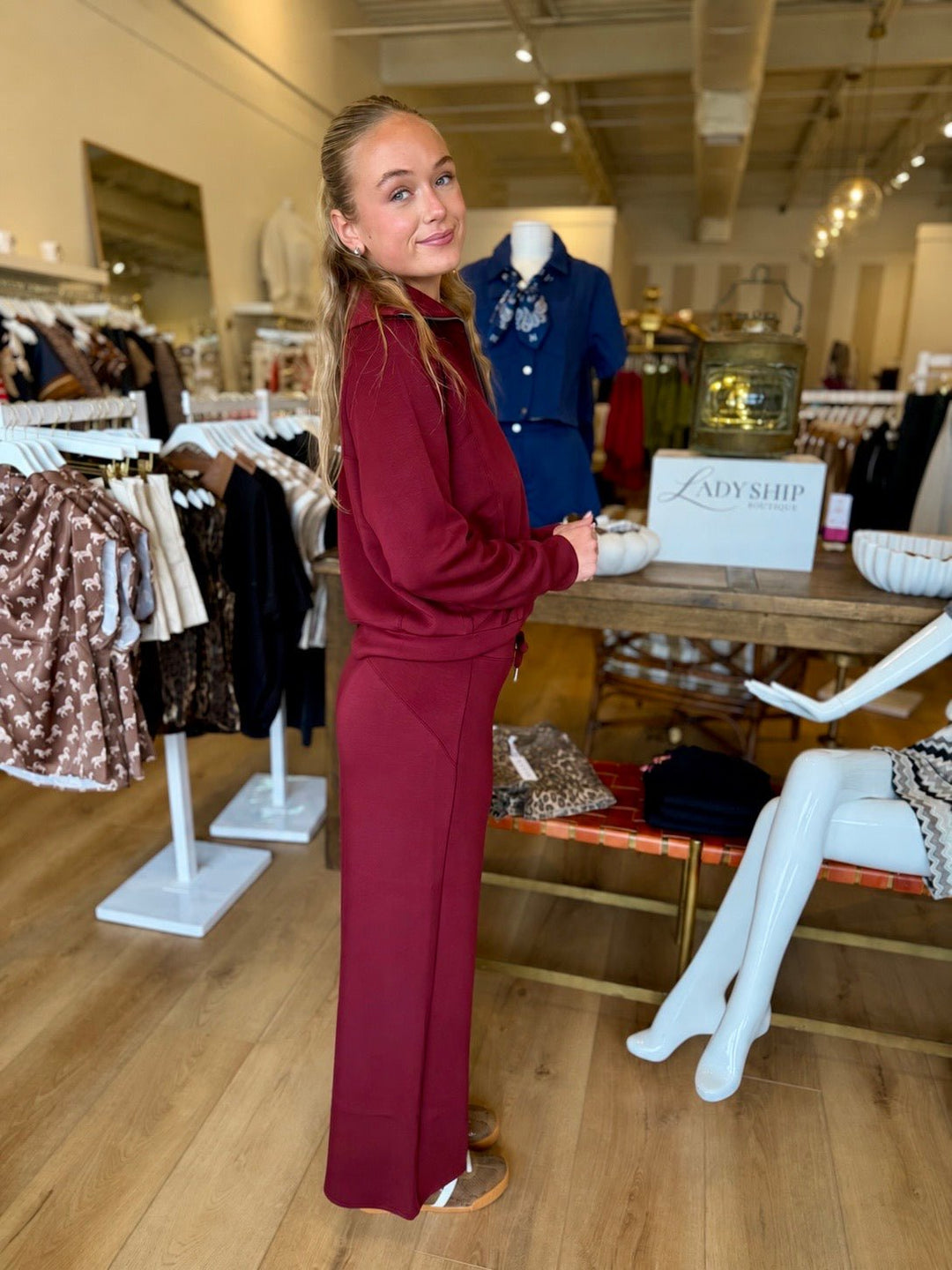 SpanxAirEssentials Half Zip - The Lady Ship Boutique