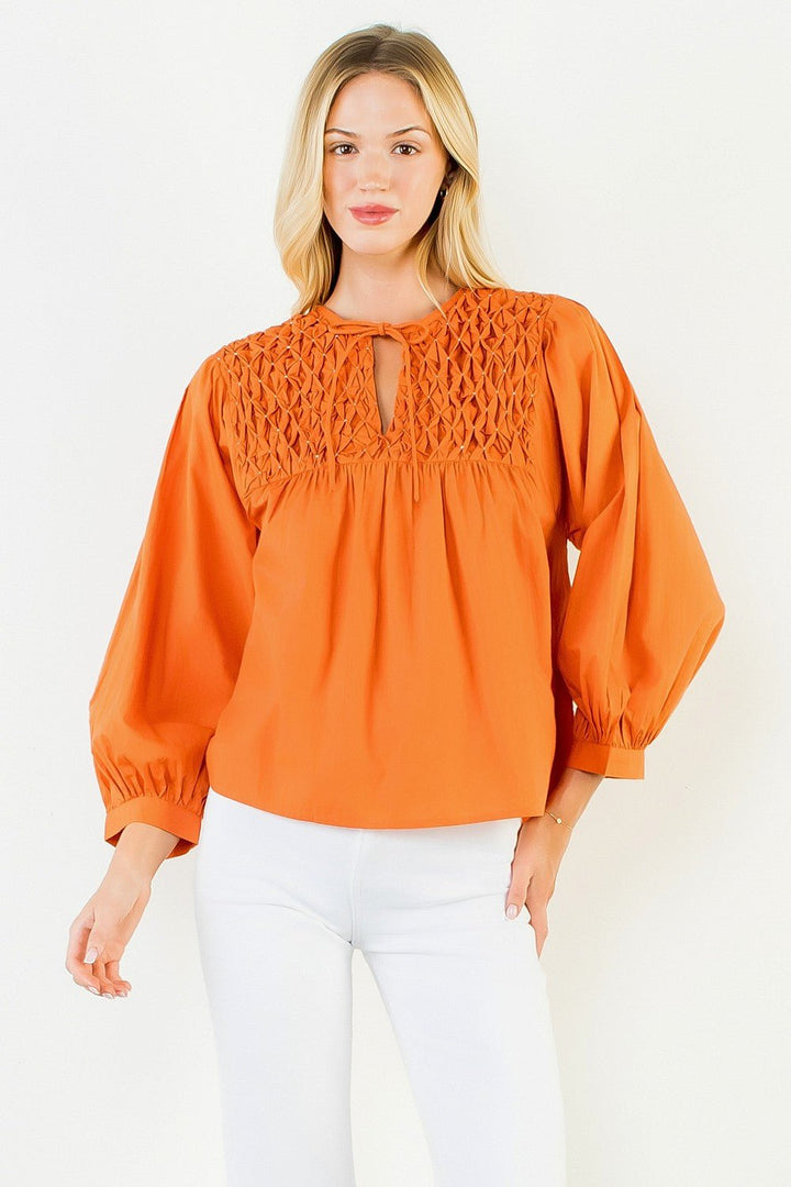 THMLMarigold Top - The Lady Ship Boutique