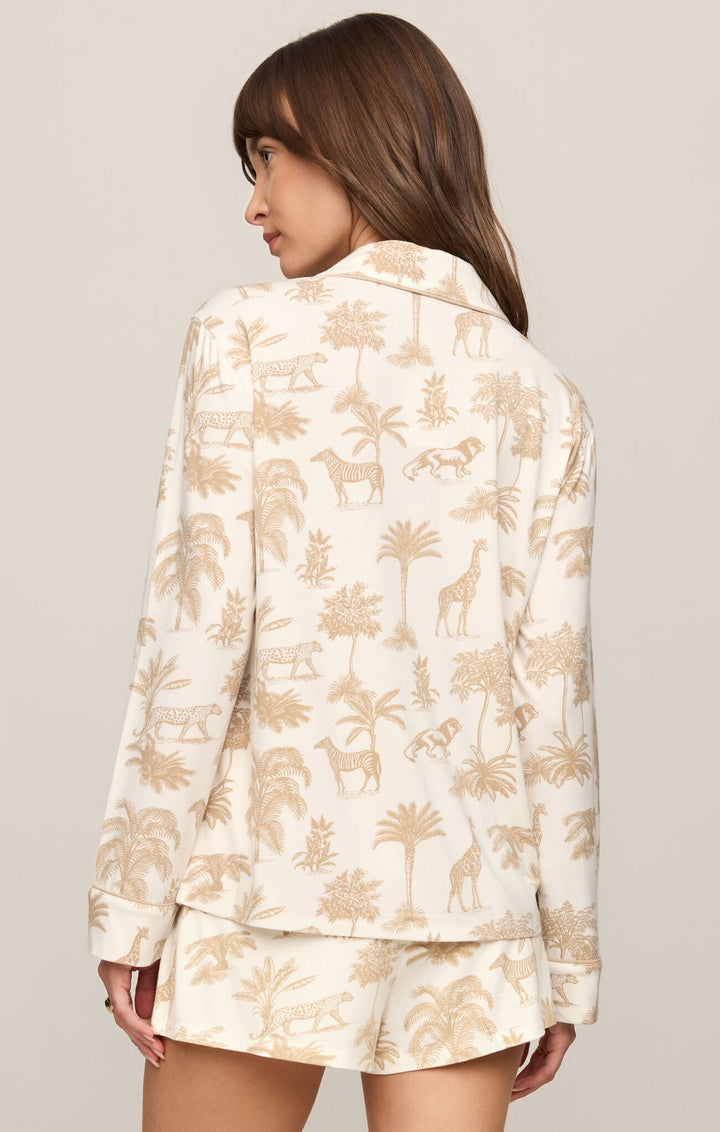 Z SupplySafari Pajama Top - The Lady Ship Boutique