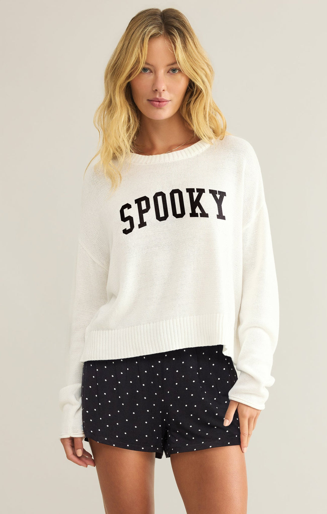Z SupplySpooky Sweater - The Lady Ship Boutique