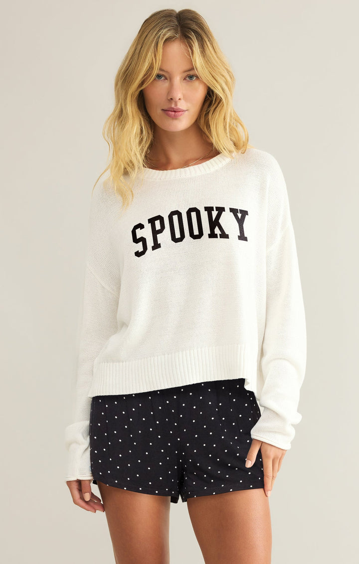 Z SupplySpooky Sweater - The Lady Ship Boutique